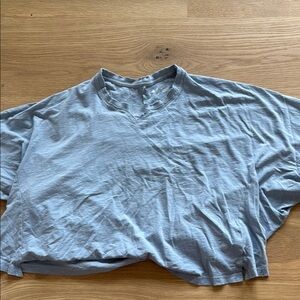 Aerie Blue Short Sleeve Tee